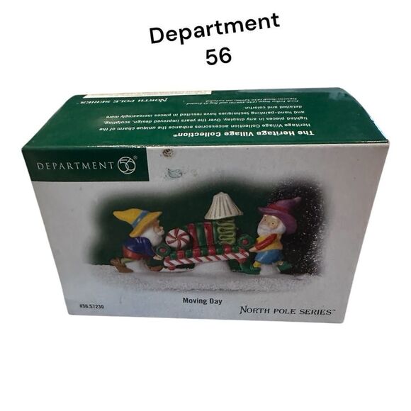 Department 56 Moving Day #56.57230 North Pole Series - Picture 6 of 15